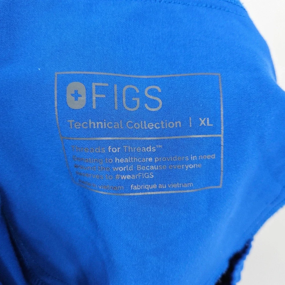 Figs Scrub Pants Mens Extra Large Tansen Jogger Nurses Healthcare Uniforms Blue